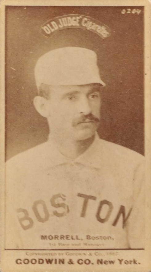 1887 Old Judge Morrell, Boston #329-1a Baseball Card