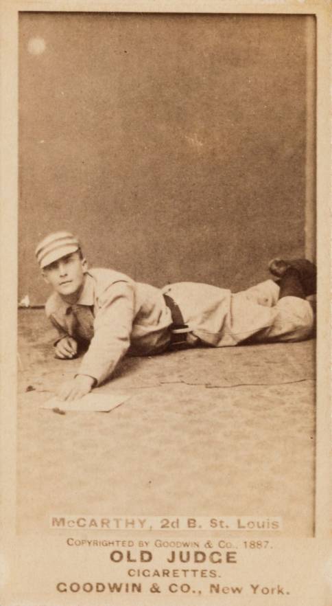 1887 Old Judge McCarthy 2nd B. St. Louis #301-1c Baseball Card