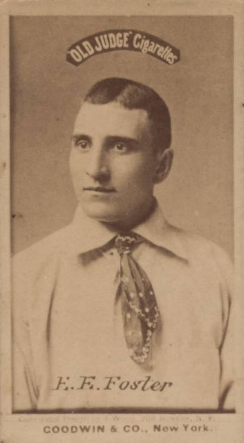 1887 Old Judge F.W. Foster #168-1a Baseball Card