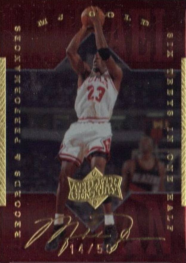 1999 Upper Deck MJ Athlete of the Century Michael Jordan #35 Basketball Card