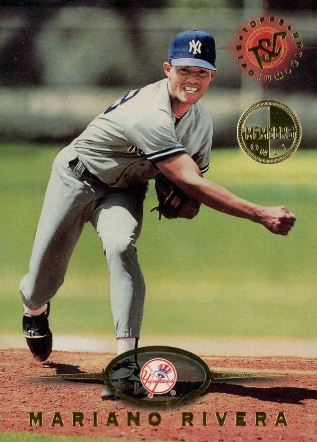 1995 Stadium Club Mariano Rivera #592 Baseball Card