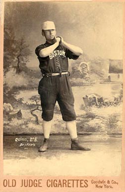 1888 Old Judge Cabinets Quinn, 2d.N. Boston's #376-2a Baseball Card
