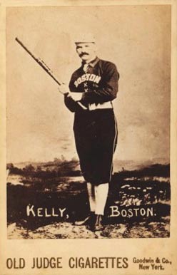 1888 Old Judge Cabinets Kelly, Boston #254-5a Baseball Card