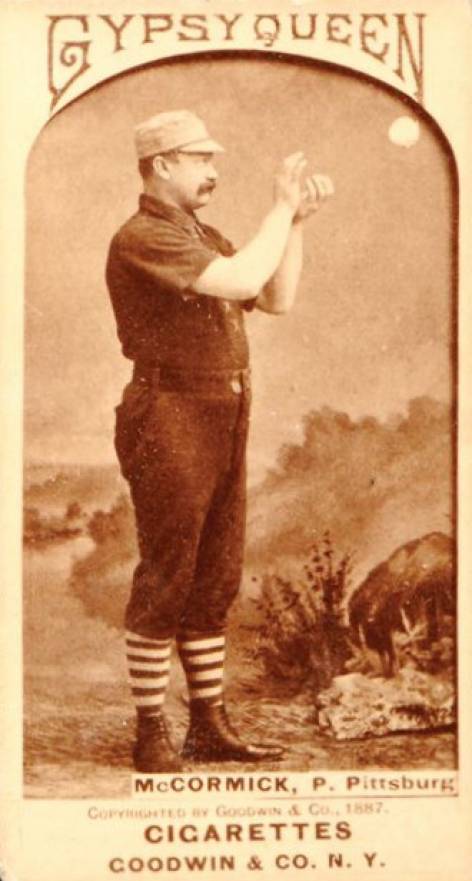 1887 Gypsy Queens McCormick, P. Pittsburg # Baseball Card