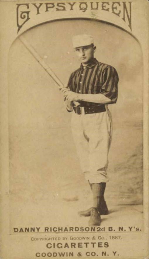 1887 Gypsy Queens Danny Richardson # Baseball Card