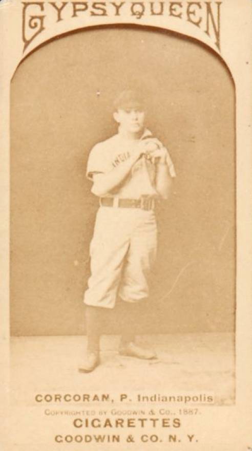 1887 Gypsy Queens Larry Corcoran # Baseball Card