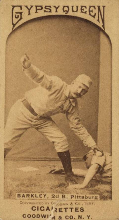 1887 Gypsy Queens Sam Barkley # Baseball Card