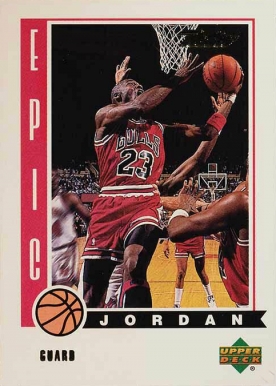 1999 Upper Deck Retro Epic Jordan Michael Jordan #J4 Basketball Card