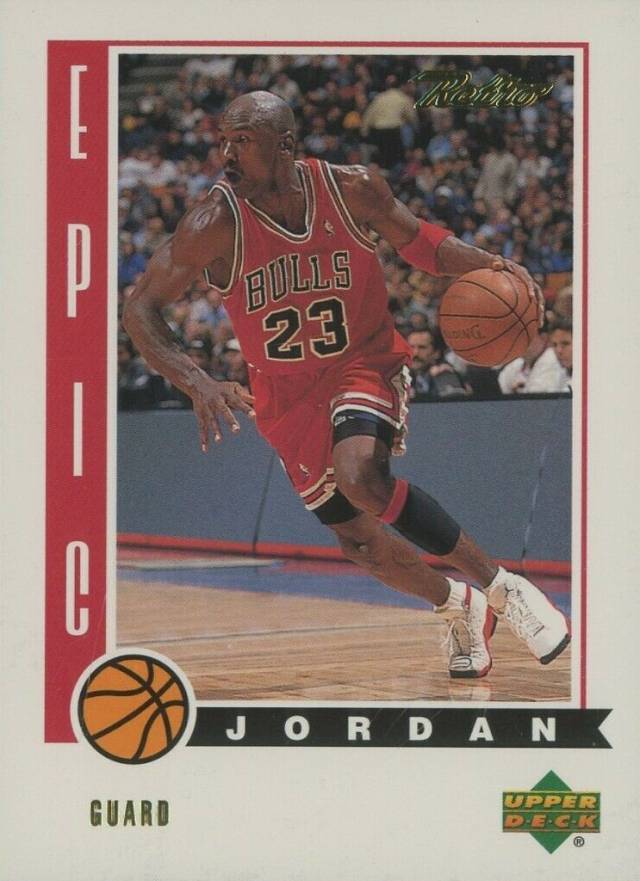 1999 Upper Deck Retro Epic Jordan Michael Jordan #J10 Basketball Card