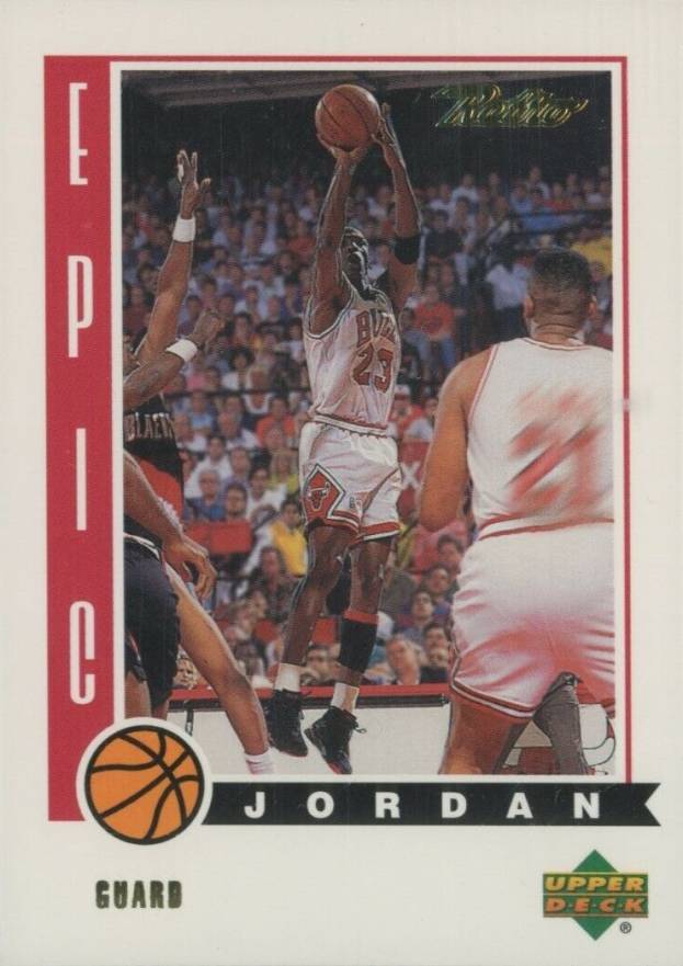 1999 Upper Deck Retro Epic Jordan Michael Jordan #J5 Basketball Card