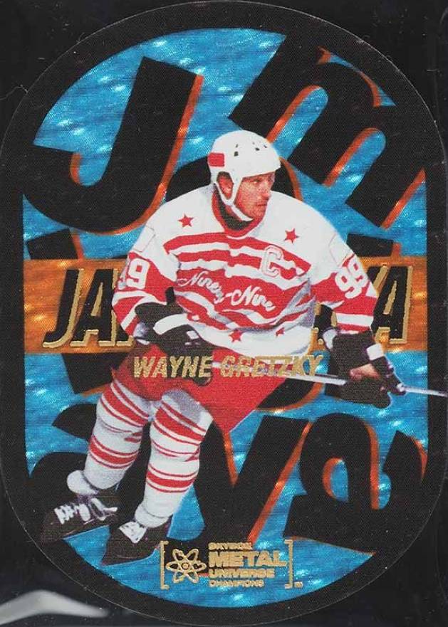 2021 Skybox Metal Universe Champions Jambalaya Wayne Gretzky #15 Hockey Card