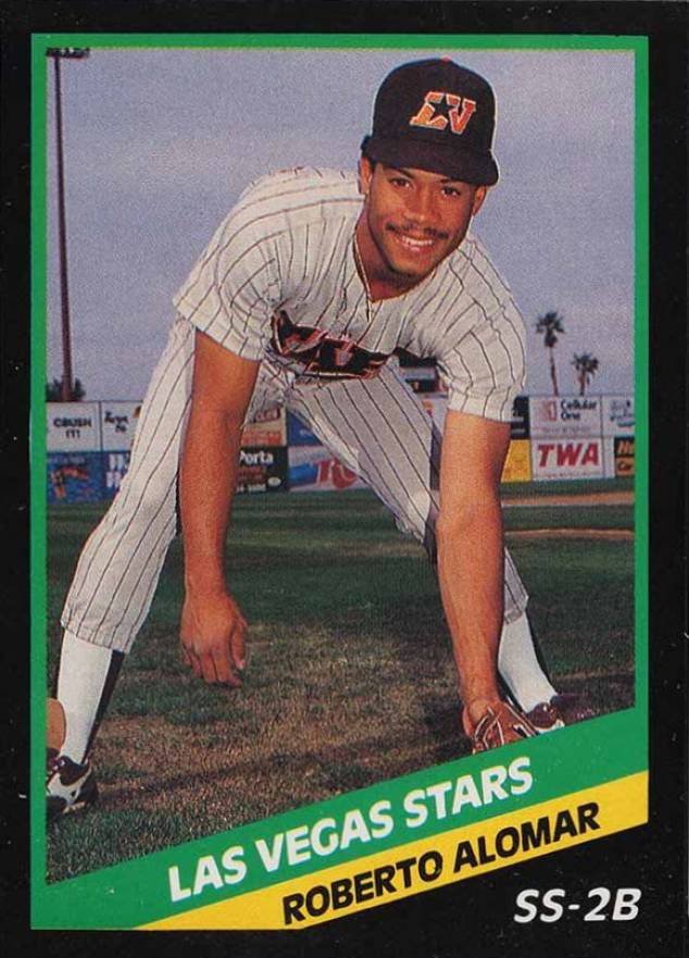 1988 CMC Las Vegas Stars Roberto Alomar #20 Baseball Card