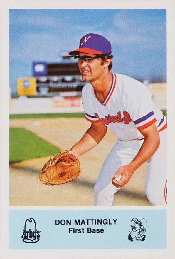 1981 Nashville Sounds Team Issue Don Mattingly # Baseball Card