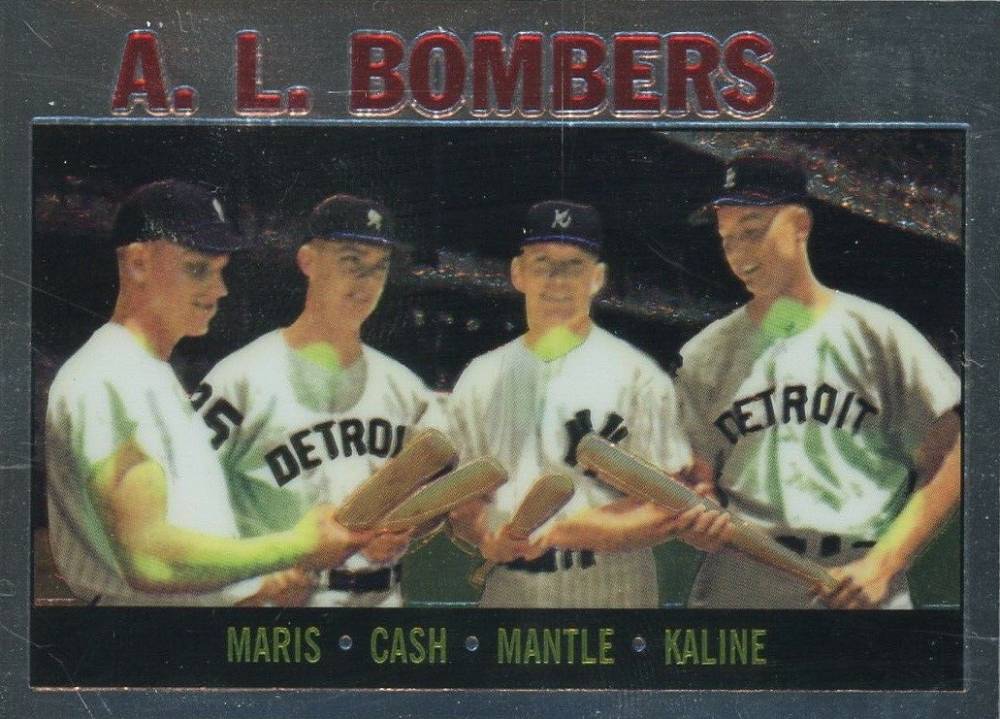 1997 Topps Mantle Finest 1964 Topps Reprint #36 Baseball Card