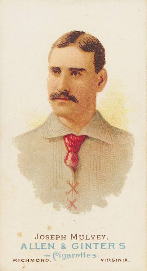 1888 Allen & Ginter Joseph Mulvey # Baseball Card