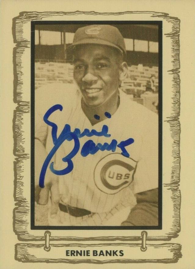 1980 Pacific Legends Ernie Banks #33 Baseball Card