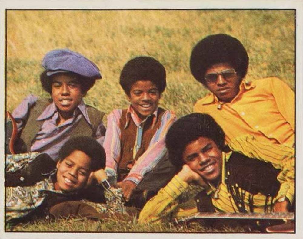 1972 Panini Cantanti 72 Jackson Five #291 Non-Sports Card