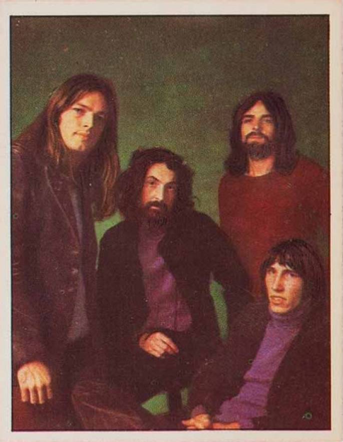 1972 Panini Cantanti 72 Pink Floyd #258 Non-Sports Card