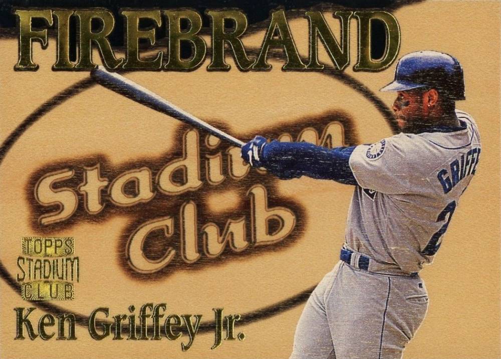 1997 Stadium Club Firebrand Ken Griffey Jr. #FB5 Baseball Card