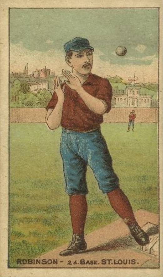 1887 Buchner Gold Coin Yank Robinson # Baseball Card