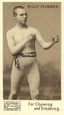1890 Mayo Cut Plug Boxing Billy Plimmer # Other Sports Card