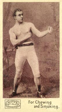1890 Mayo Cut Plug Boxing Chas. Mitchell # Other Sports Card
