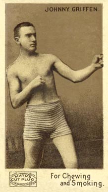 1890 Mayo Cut Plug Boxing Johnny Griffen # Other Sports Card