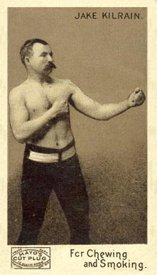 1890 Mayo Cut Plug Boxing Jake Kilrain # Other Sports Card