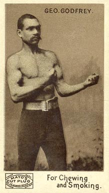 1890 Mayo Cut Plug Boxing Geo. Godfrey # Other Sports Card