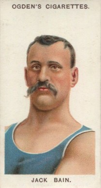 1908 Ogden's LTD. Pugilists & Wrestlers Jack Bain #30 Other Sports Card