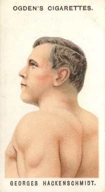 1908 Ogden's LTD. Pugilists & Wrestlers George Hackenschmidt #16 Other Sports Card
