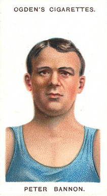 1909 Ogden's LTD. Pugilists & Wrestlers Peter Bannon #33 Other Sports Card