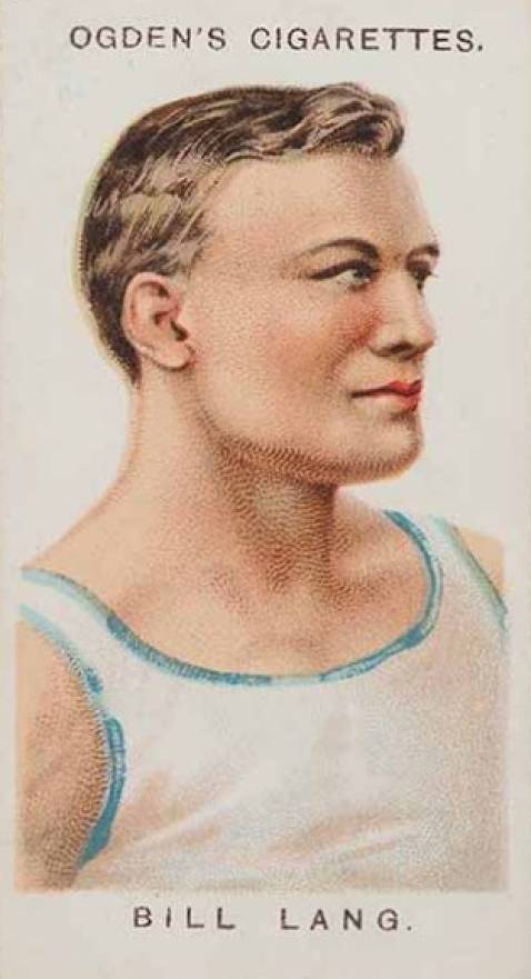 1909 Ogden's LTD. Pugilists & Wrestlers Bill Lang #62 Other Sports Card
