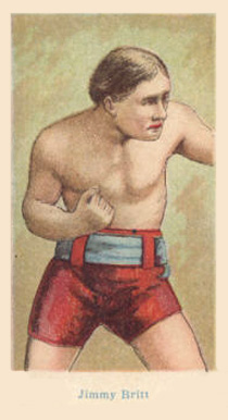 1910 E76 American Caramel Blue Back Jimmy Britt # Other Sports Card