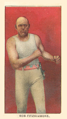 1910 Philadelphia 27 Scrappers Boxing Bob Fitzsimmons # Other Sports Card
