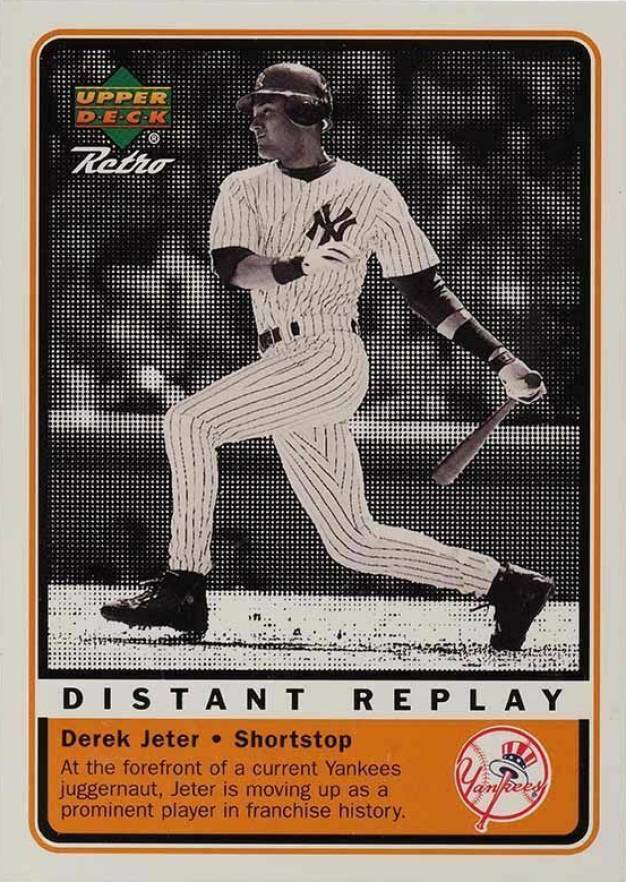 1999 Upper Deck Retro Distant Replay Derek Jeter #D15 Baseball Card