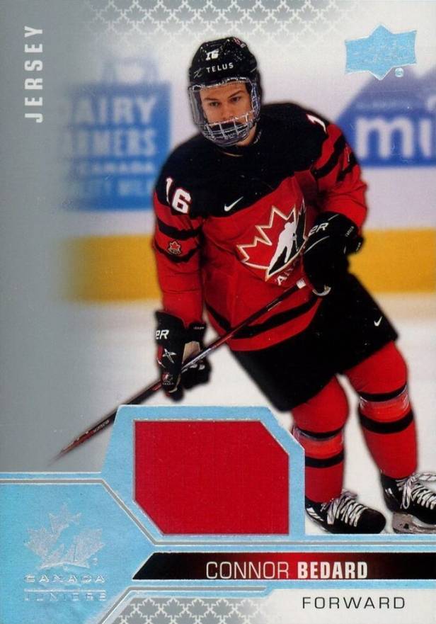 2022 Upper Deck Team Canada Juniors Connor Bedard #2 Hockey Card