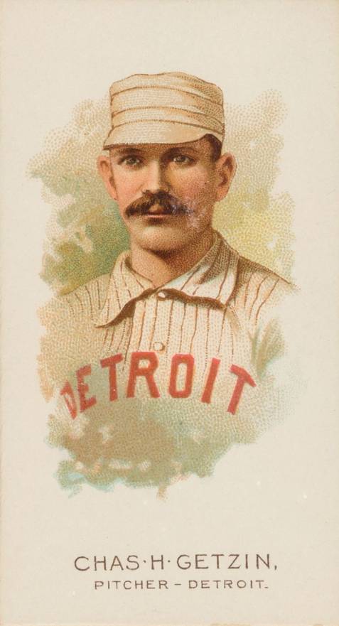 1889 Allen & Ginter Chas,-H-Getzin # Baseball Card