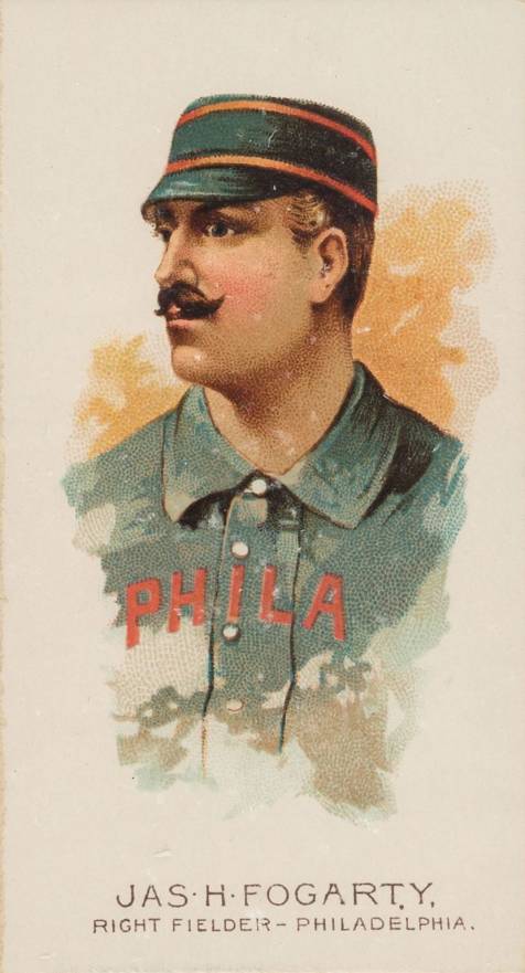 1889 Allen & Ginter Joseph H. Fogarty # Baseball Card