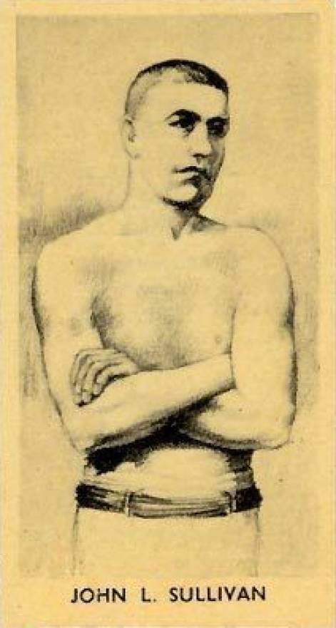 1938 F.C. Cartledge Famous Prize Fighter John L. Sullivan #18 Other Sports Card