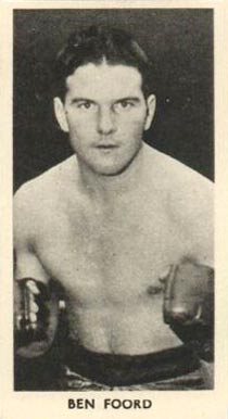 1938 F.C. Cartledge Famous Prize Fighter Ben Foord #45 Other Sports Card