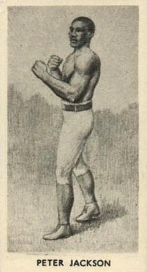 1938 F.C. Cartledge Famous Prize Fighter Peter Jackson #20 Other Sports Card