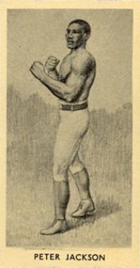 1938 F.C. Cartledge Famous Prize Fighter Peter Jackson #20 Other Sports Card