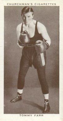 1938 W.A. & A.C. Churchman Boxing Personalities Tommy Farr #15 Other Sports Card