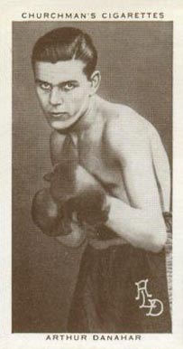 1938 W.A. & A.C. Churchman Boxing Personalities Arthur Danahar #10 Other Sports Card
