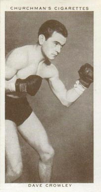 1938 W.A. & A.C. Churchman Boxing Personalities Dave Crawley #9 Other Sports Card