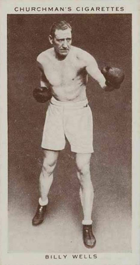 1938 W.A. & A.C. Churchman Boxing Personalities Billy Wells #38 Other Sports Card