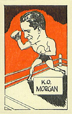 1947 D. Cummings & Son Famous Fighters K.O. Morgan #22 Other Sports Card