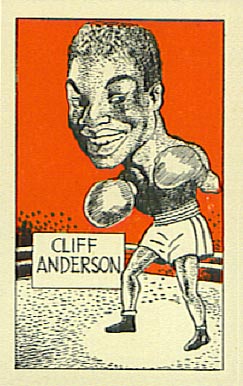 1947 D. Cummings & Son Famous Fighters Cliff Anderson #42 Other Sports Card