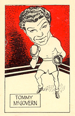 1947 D. Cummings & Son Famous Fighters Tommy McGovern #61 Other Sports Card